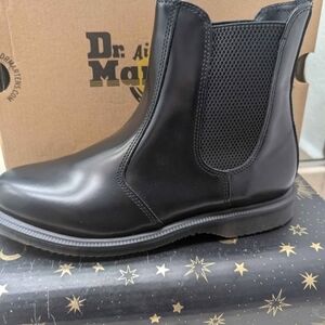 Dr. Martens Smooth Black Leather Boots